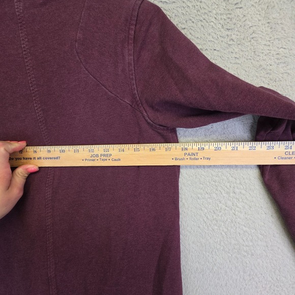 Lululemon Thats A Wrap Jacket Womens 4 Purple Crossover Thumbhole French Terry - Picture 10 of 16